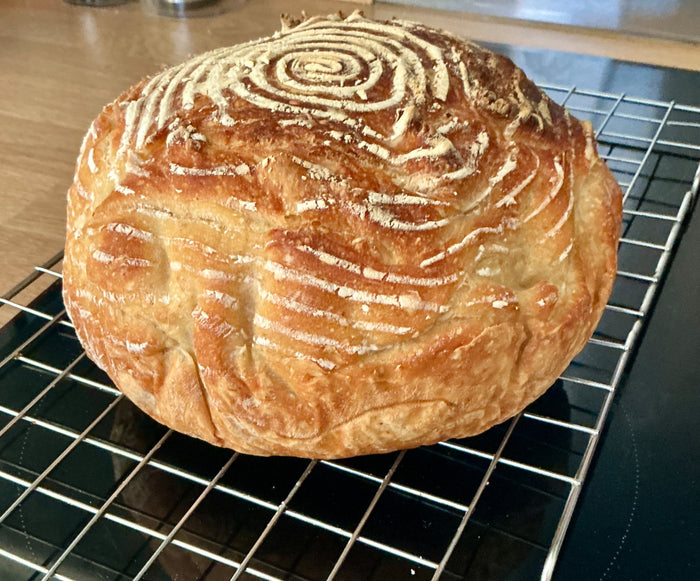 Sourdough baked by Lesley in Peterborough