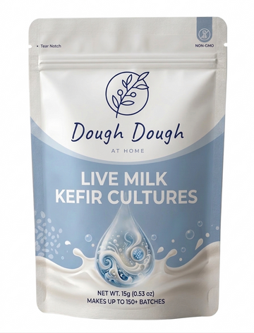 Dough Dough at Home Milk Kefir Live Culture sachet, 15 g, makes 150+ batches