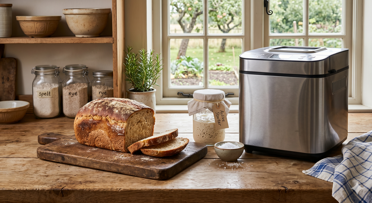 Bread Machine Sourdough Loaf