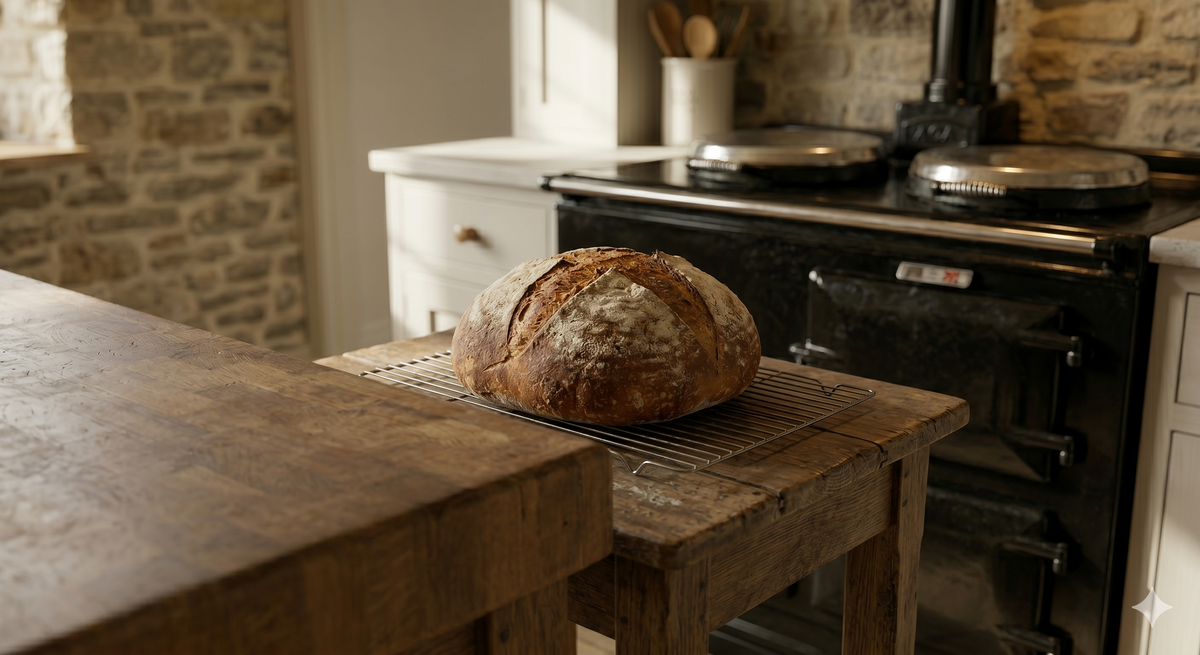 Overnight Country Bread (Ken Forkish Style)