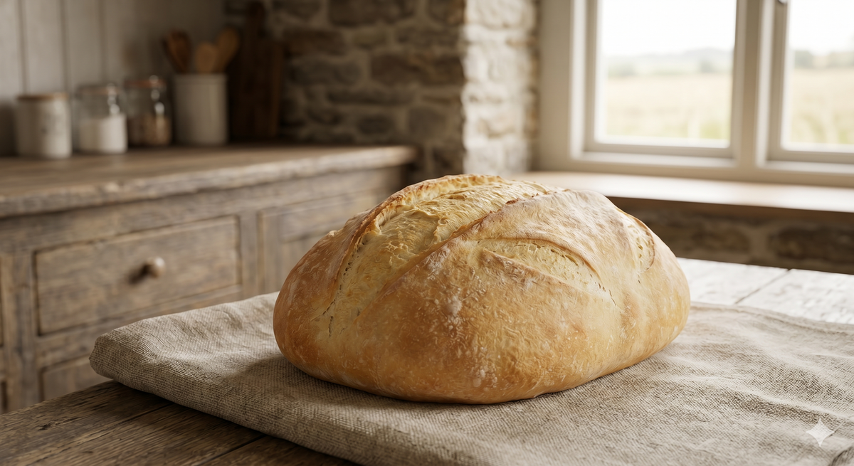 Simple Sourdough White Loaf