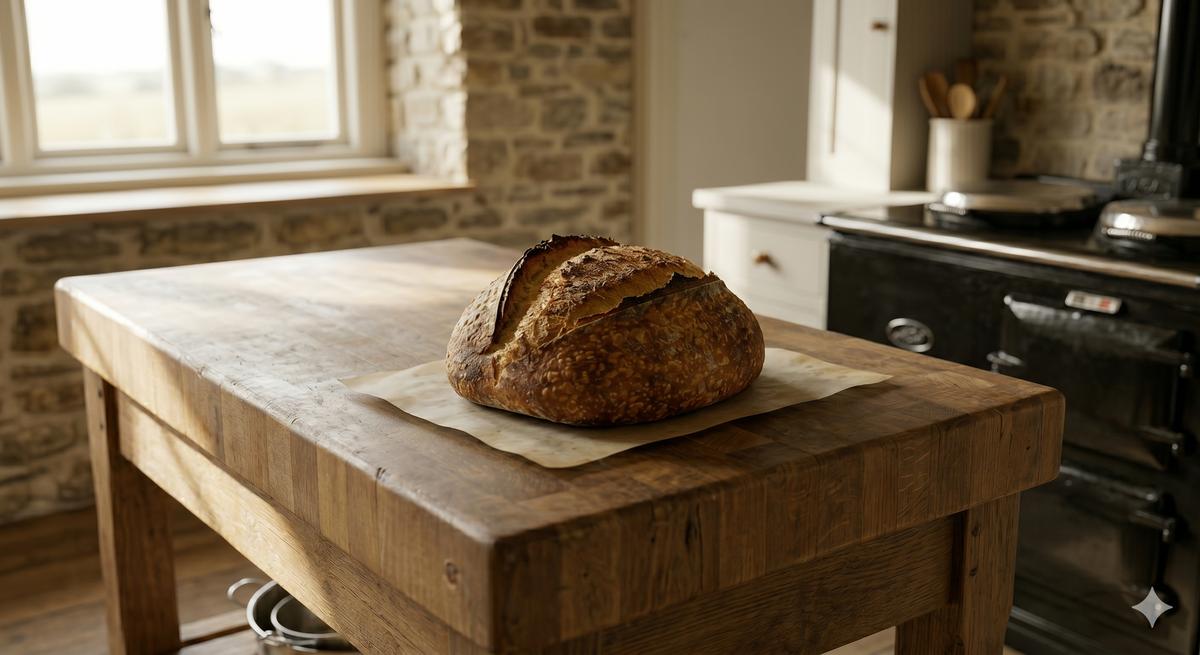 Tartine-Style Country Bread