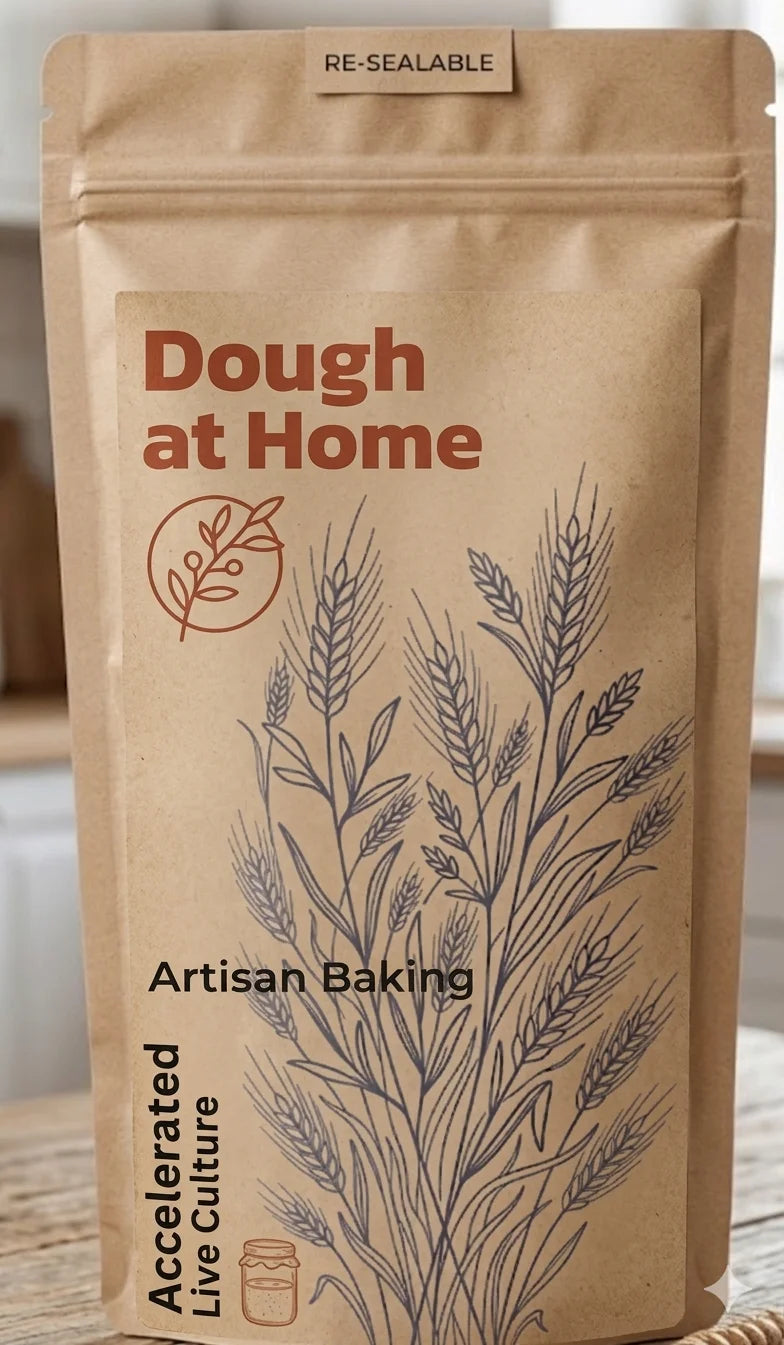 Dough Dough Accelerated Sourdough Starter — the world's first shelf-stable sourdough starter, ready to bake in 2 hours